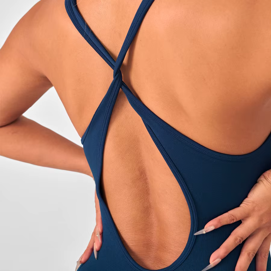Body d'été vêtements de sport femme gymnastique