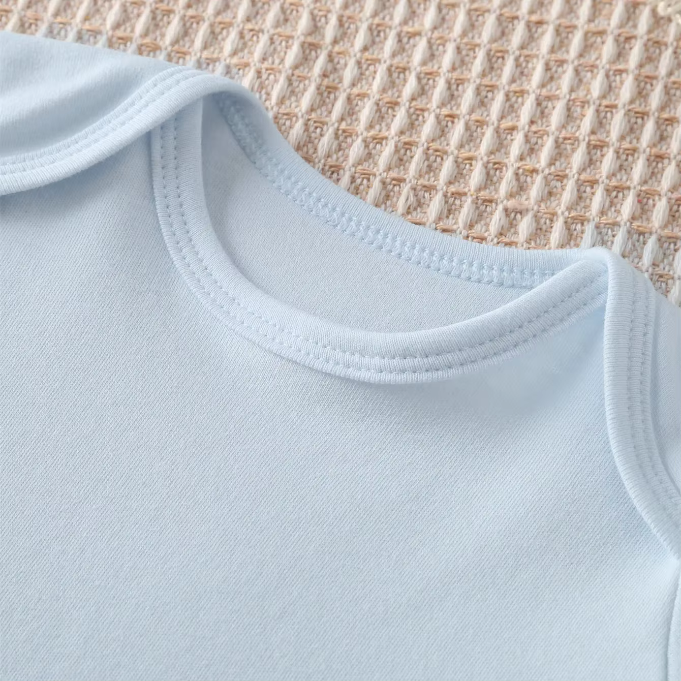 Je sais que je suis très mignon imprimé exquis tissus en pur coton combinaison confortable pour bébé combinaison pour nouveau-né de 0 à 12 mois