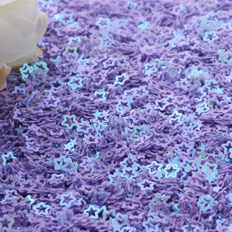 Paillettes scintillantes étoiles et fleurs, 4mm, 20g, pour additifs de Slime, accessoires de remplissage pour Nail Art de mariage