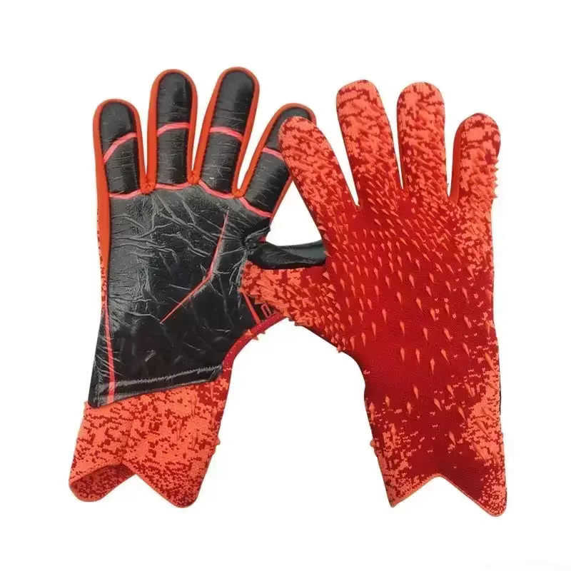 Gants de gardien de but à forte adhérence pour gants de gardien de but de football avec taille 6/7/8/9/10 gants de football pour enfants jeunes et adultes