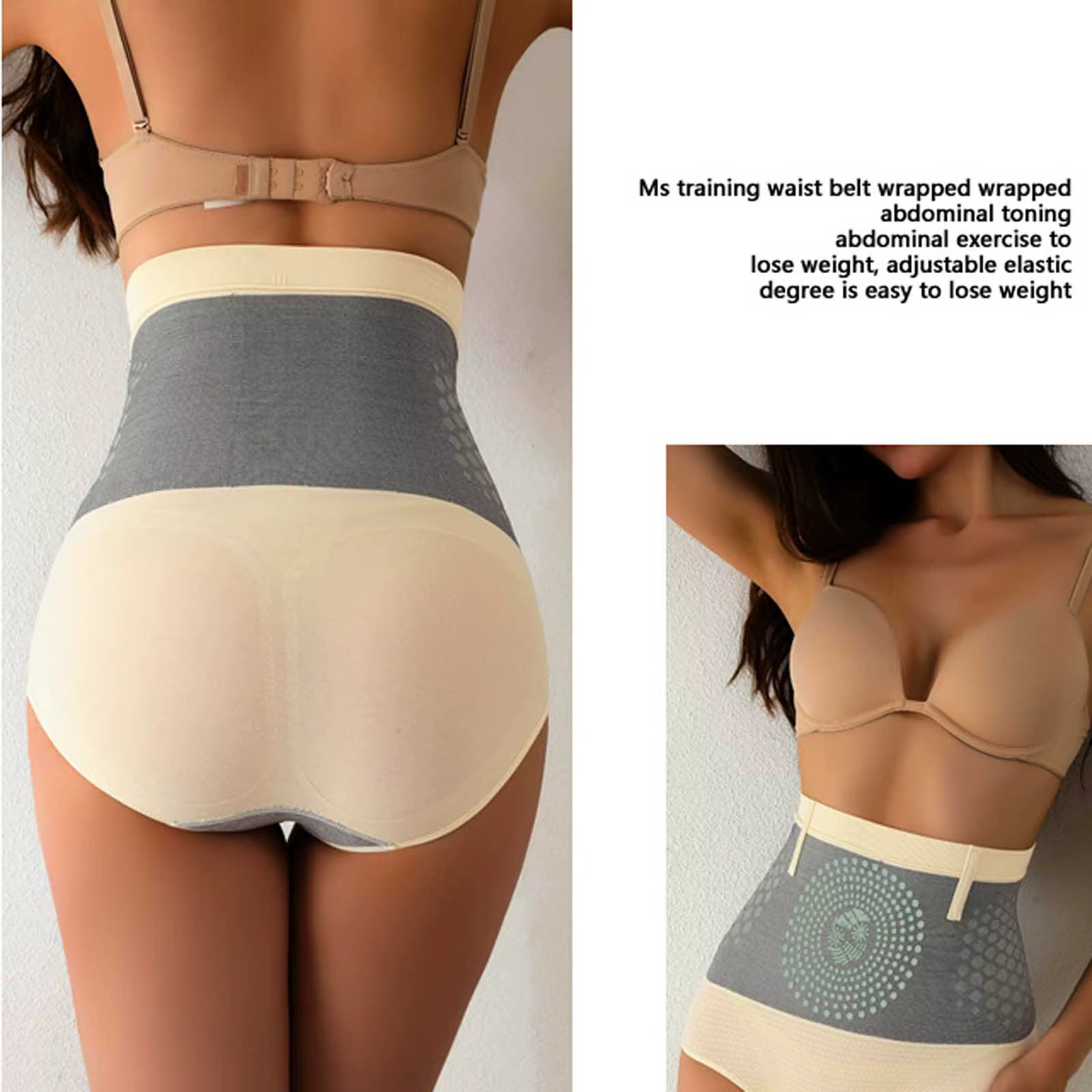 Culottes gainantes taille haute sans couture pour femmes