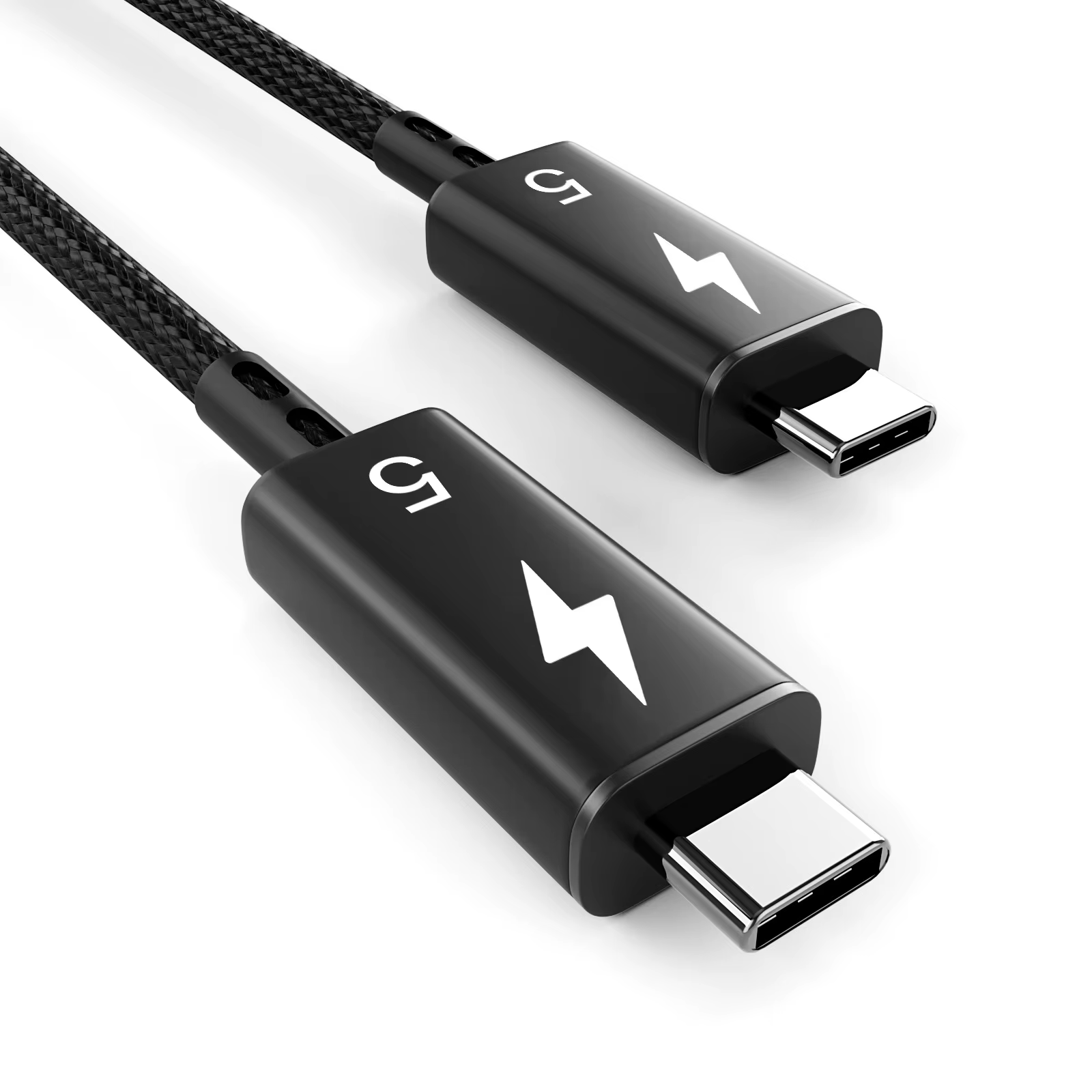 Nouveau câble Thunderbolt 5 120 Gbps PD 240 W, câble de données à charge rapide, 8K60Hz Type C pour MacBook, iPad, iPhone, Android