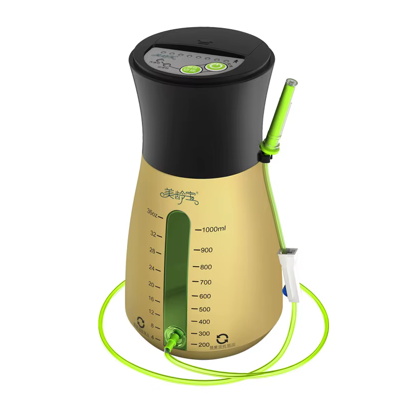 Système d'hydrothérapie du côlon de lavement de constipation automatique électrique, Kit de nettoyage de lavement du côlon à la maison lavement anale Douche du côlon