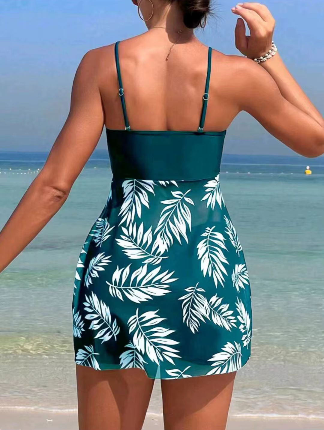 2024 femmes Tankini ensemble avec short rembourré maillot de bain imprimé femme été maillots de bain maillot de bain tenue décontractée pour la natation