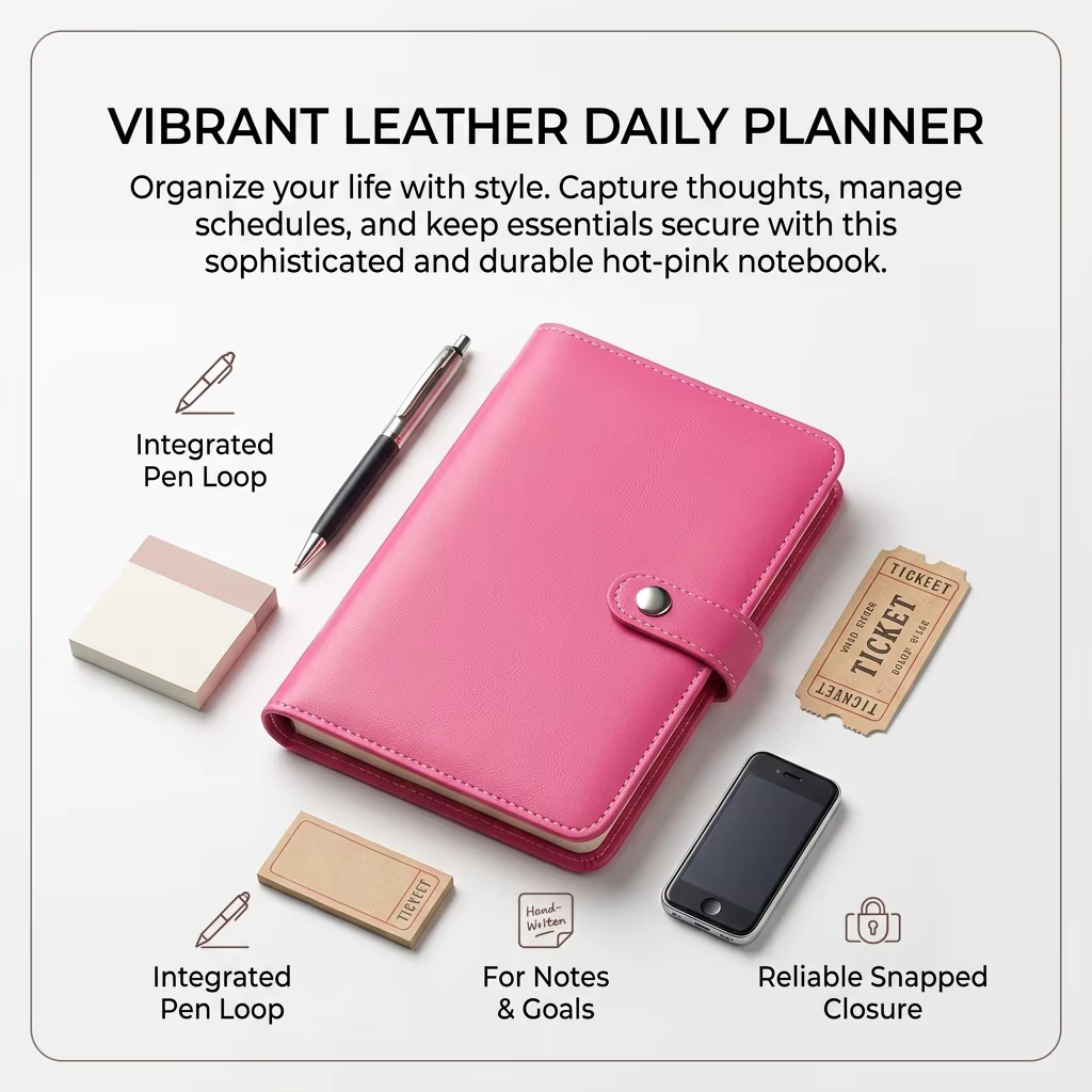 Carnets de Défi d'Économie avec Couverture en Cuir PU Élégante et Poche Intérieure Transparente, Idéaux pour Organiser l'Argent
