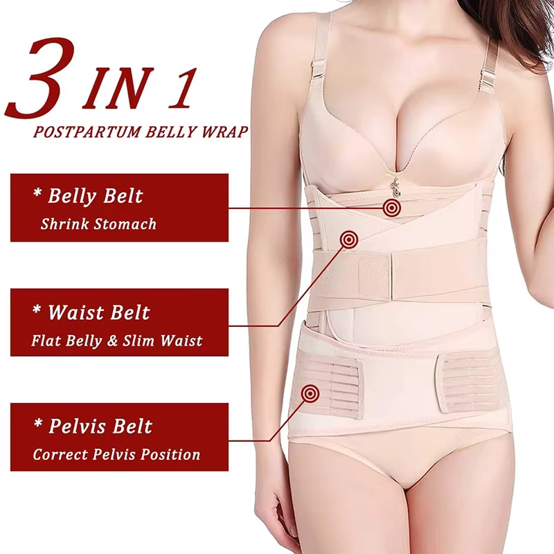 Ceinture abdominale post-partum 3 en 1