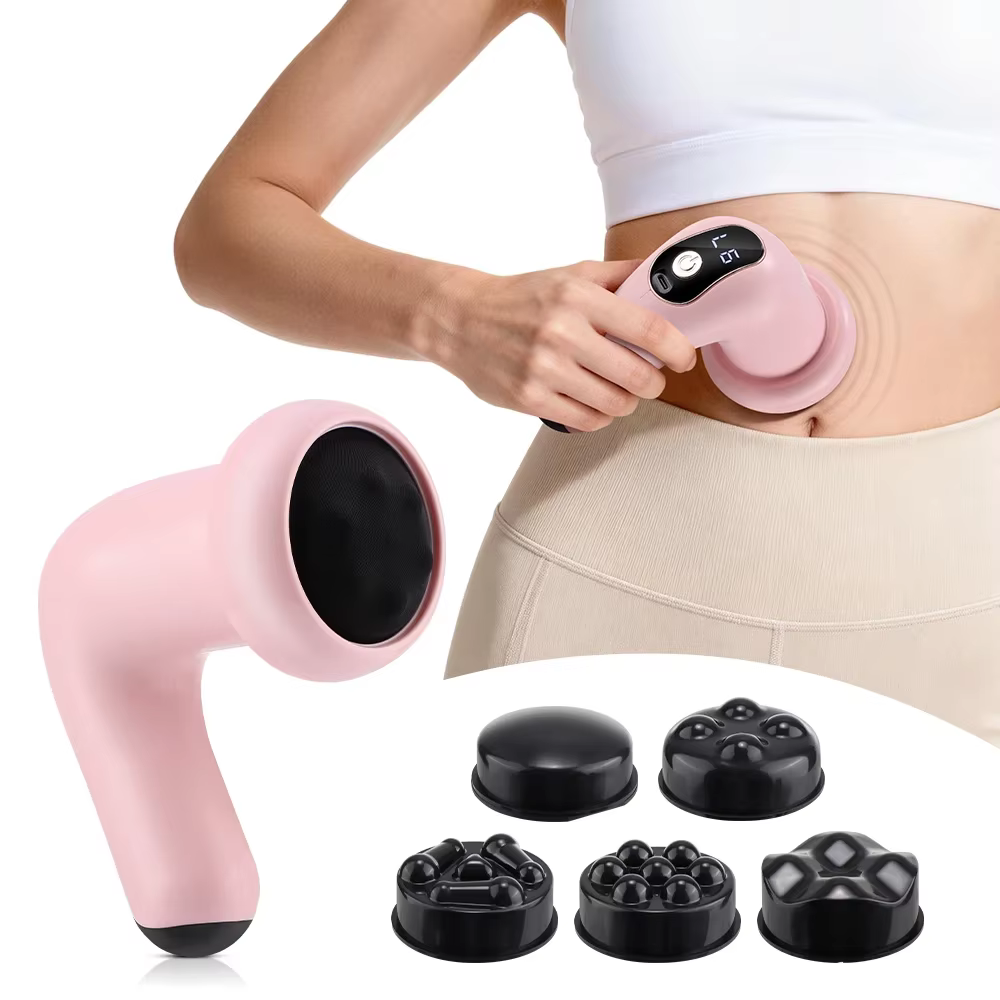 Brûleur de graisse électrique, masseur amincissant à 6 niveaux pour la perte de poids, pour l'abdomen, le ventre, le cou, appareil de mise en forme du corps, recharge USB