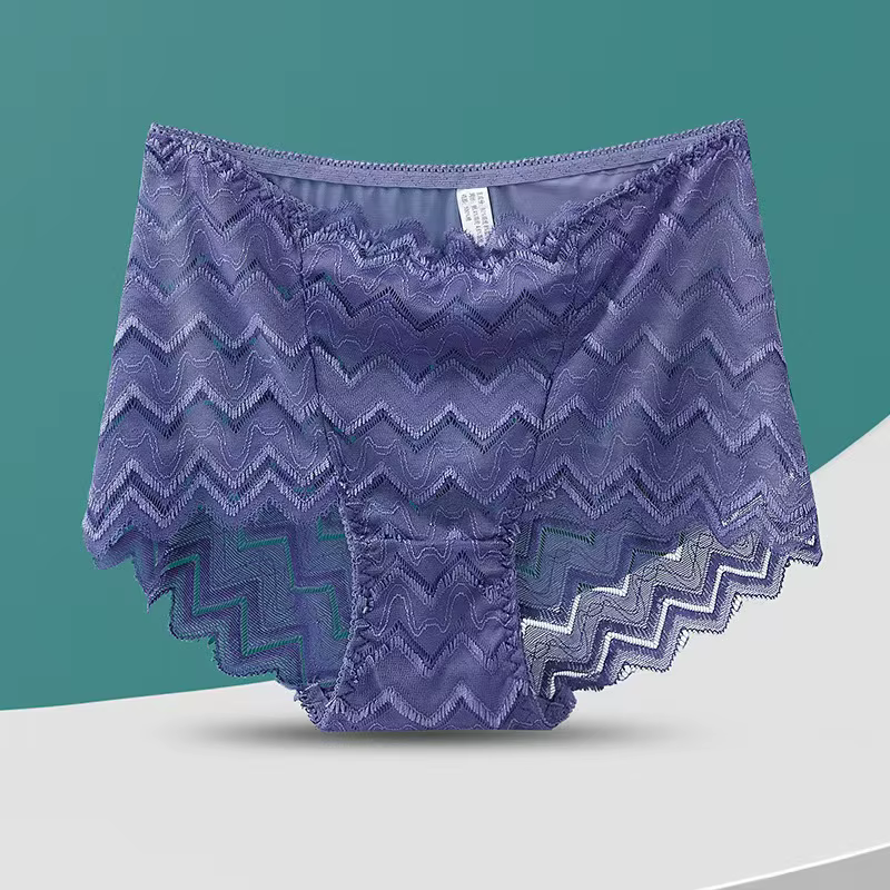 Culottes pour femmes avec un petit nœud décoratif, taille mi-haute, plusieurs tons pastel, sous-vêtements intimes basiques pour tous les jours