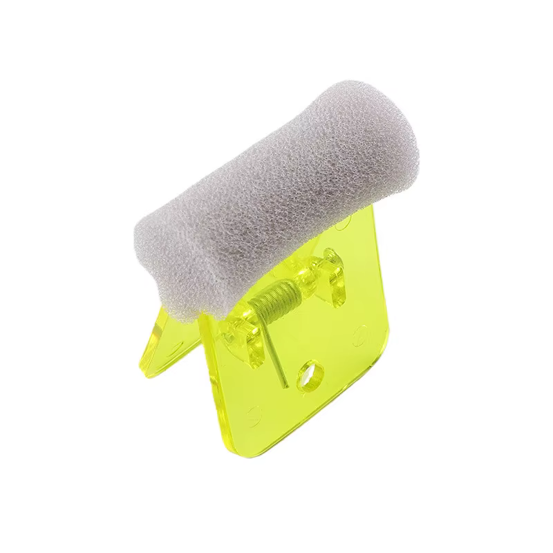 Lot de 15 bandes d'éponge adhésives inorganiques pour raquettes de tennis de table, durables, non pelucheuses, en coton, pour adhésion du caoutchouc