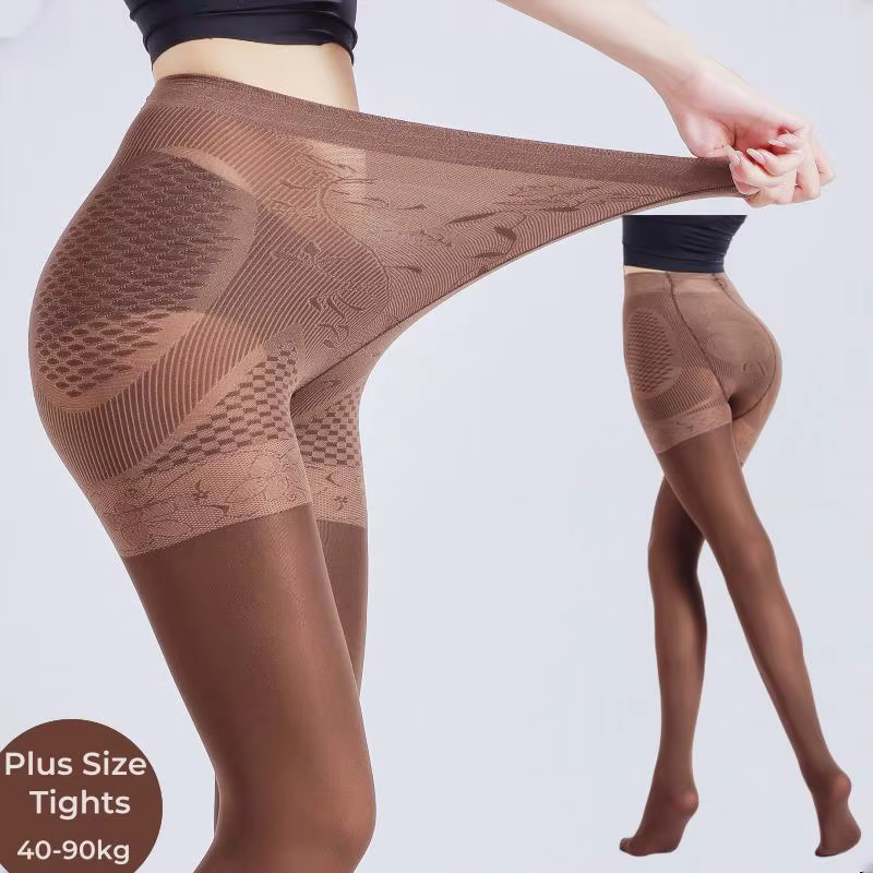 1/2/3 pièces nouveau 90KG femmes collants grande taille 120D automne hiver chaud doublé