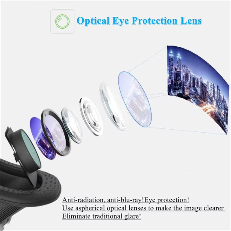 Shinecon réalité virtuelle Viar 3D VR lunettes dispositif casque lentilles casque lunettes intelligente pour Smartphone téléphone portable réalité Mobile