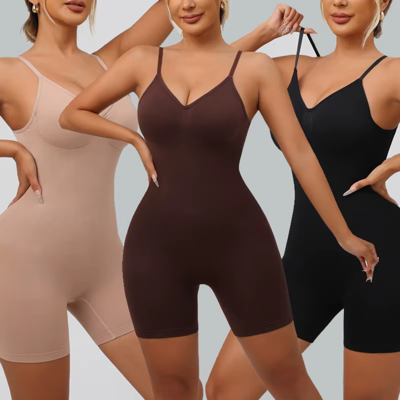 Body dos bas sans couture pour femmes