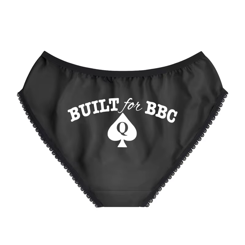 Spade construit pour BBC slips en dentelle pour femmes sous-vêtements mignons Lingerie drôle Rave fête femme cadeau
