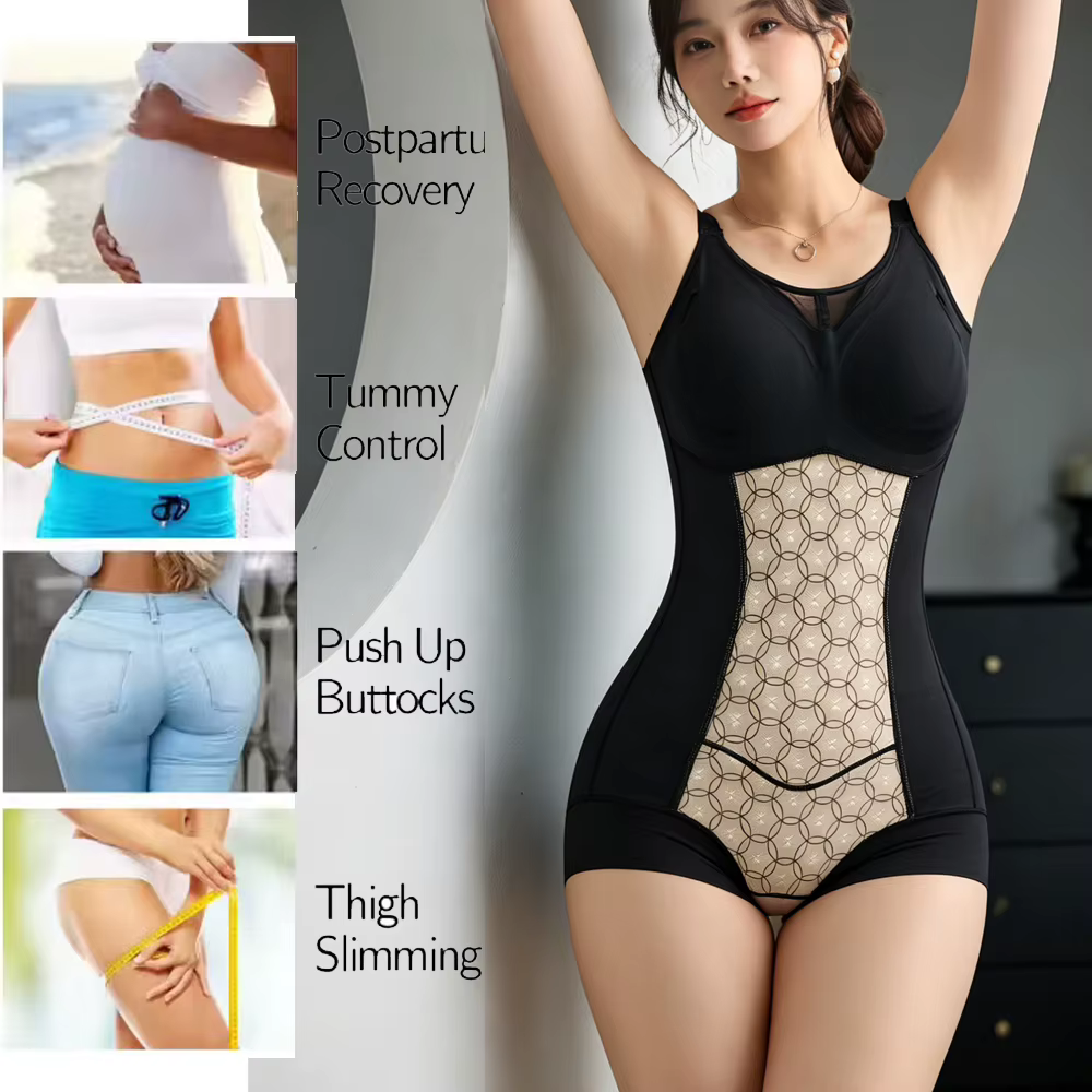 Body sculptant pour femme avec soutien-gorge intégré