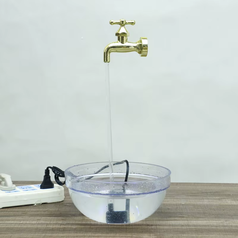 Plumes-Fontaine Invisible Flottante pour la Décoration, Robinet pour la Maison, le Jardin, la Cour