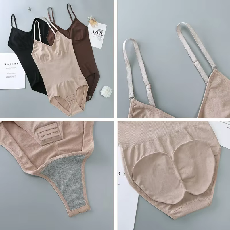 Body Shaper Shapewear sculptant sans manches ventre contrôle