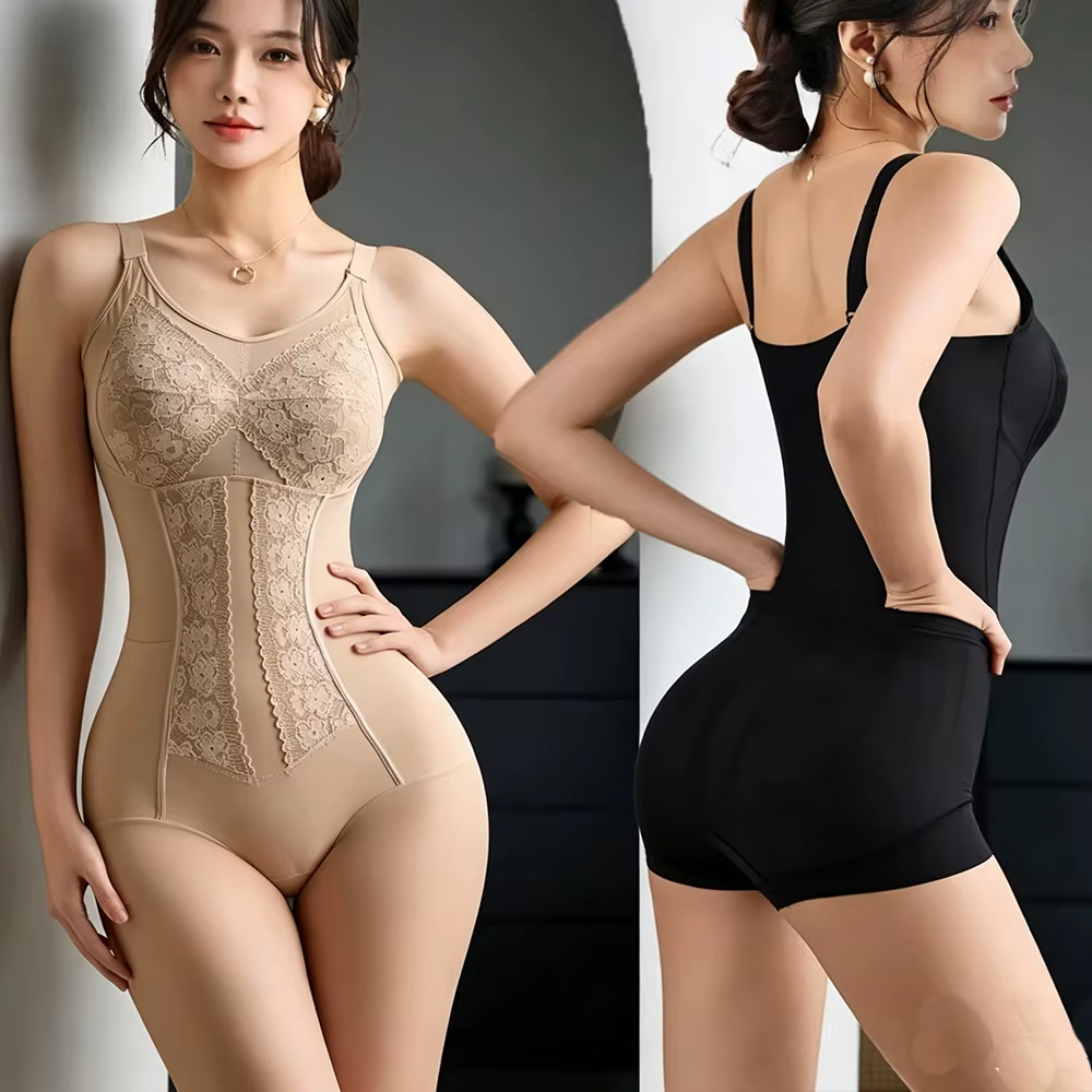 Body sculptant pour femme avec soutien-gorge intégré