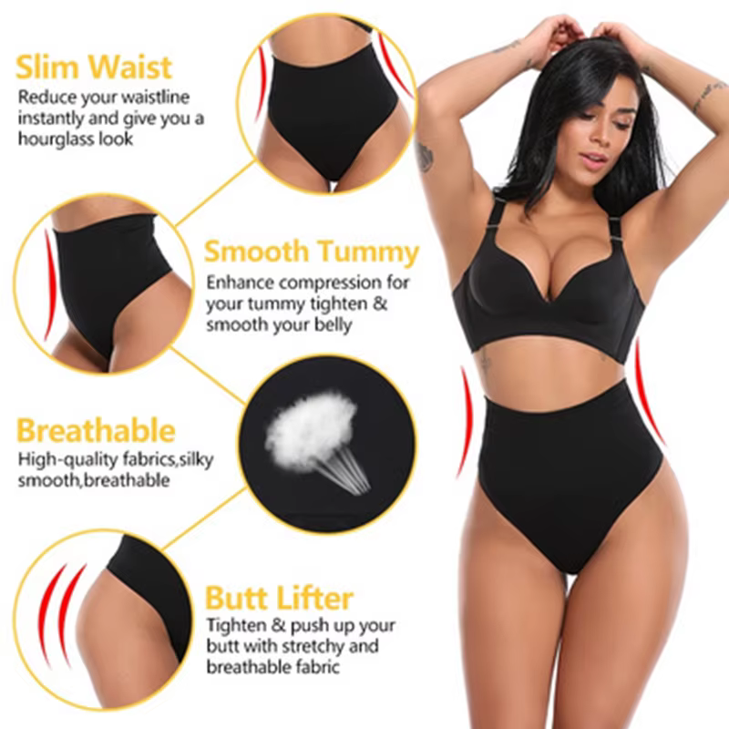 String taille haute pour femmes