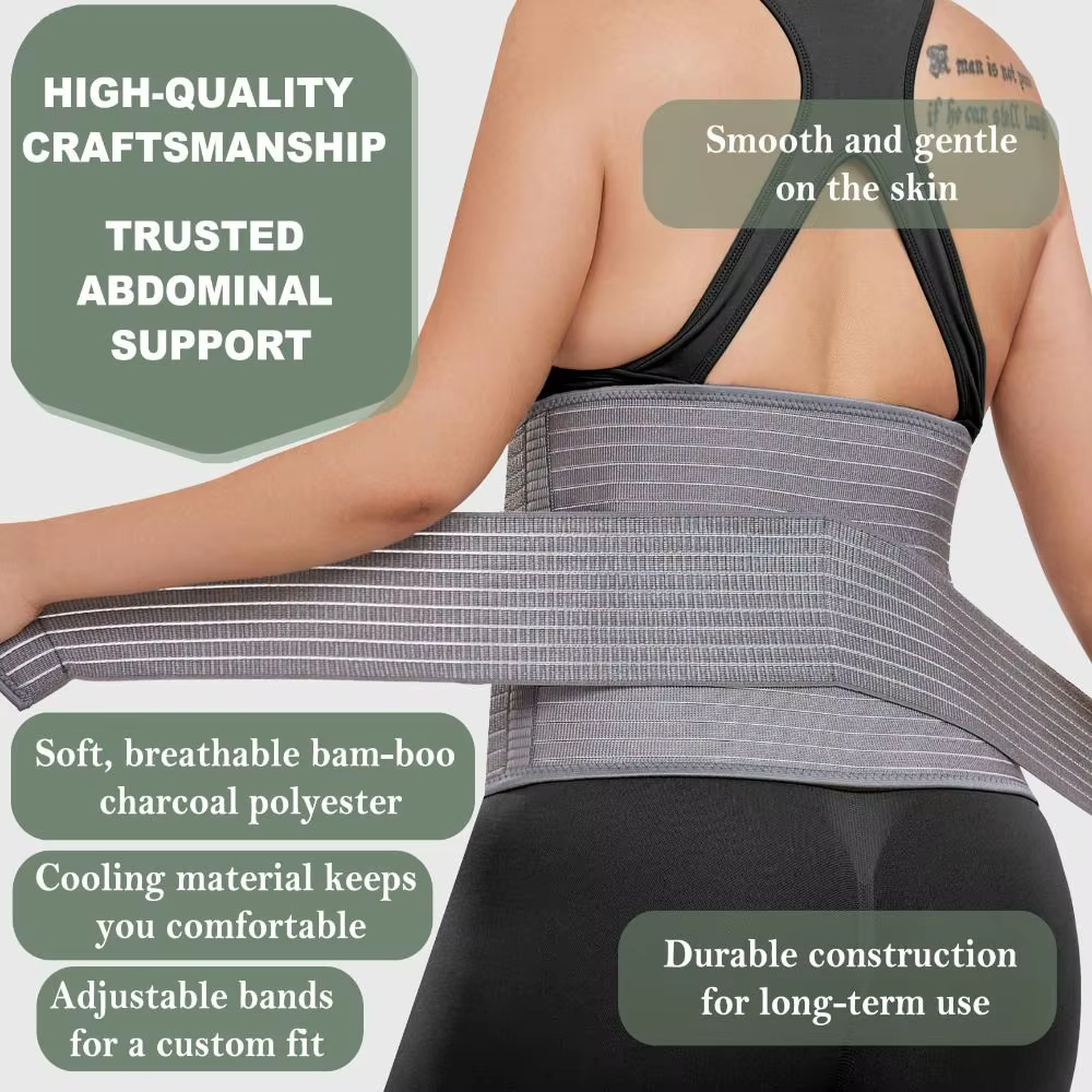 Classeur abdominal post-chirurgical respirant