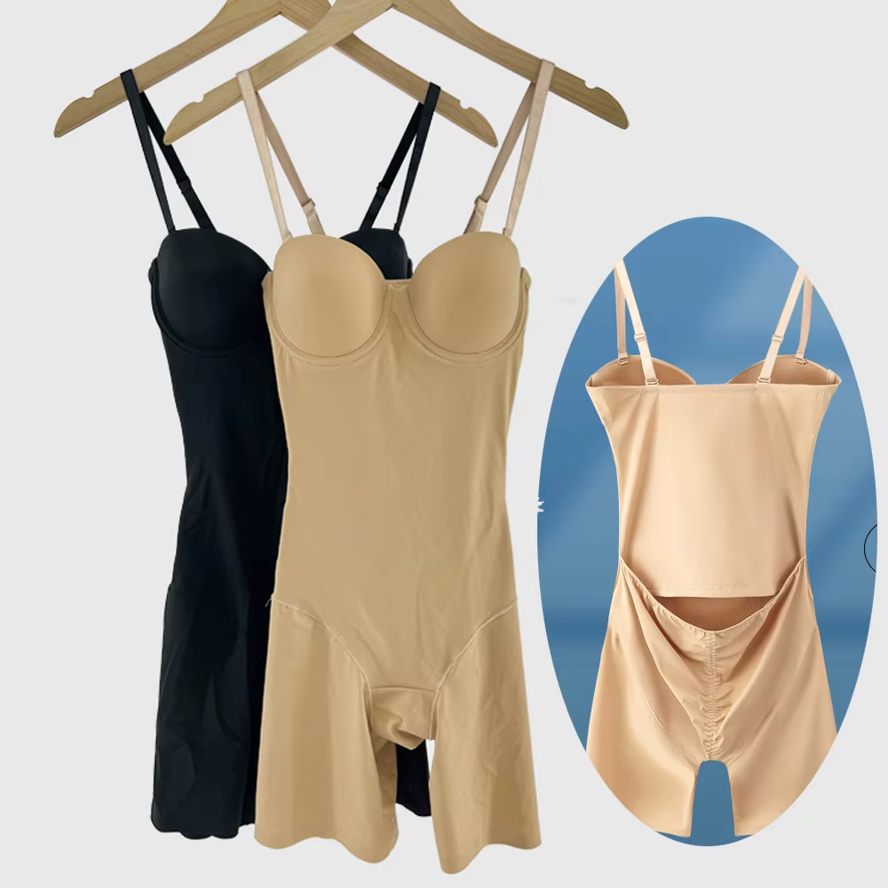 Body sculptant pour femme avec soutien-gorge intégré