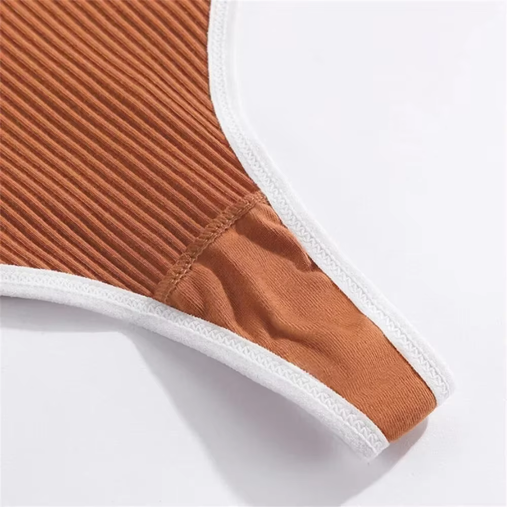 String de sport confortable sans couture pour femme