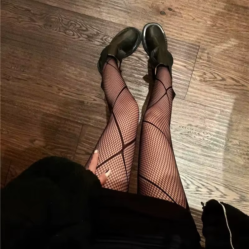 Collants d'été en Nylon imprimé pour femmes