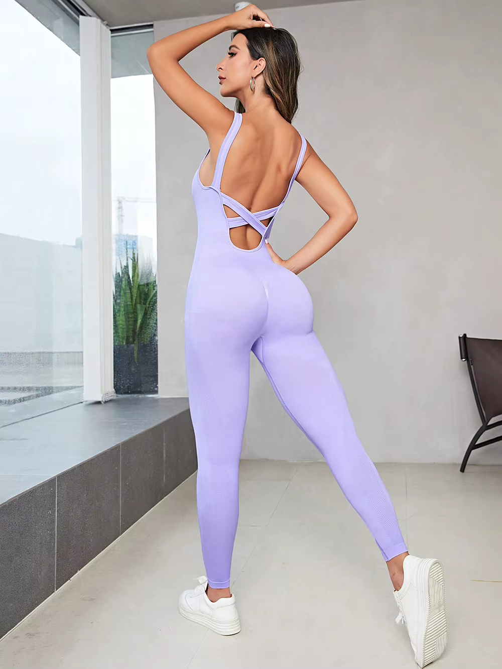 Body dos ouvert sans couture pour femmes