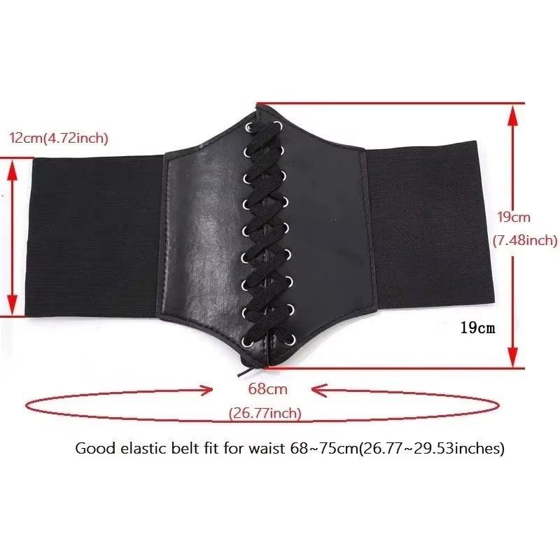 Body noir Shapewear femmes vêtements gothiques sous le buste taille Cincher formateur Pu cuir élastique Sexy mariée Corsets et Bustiers