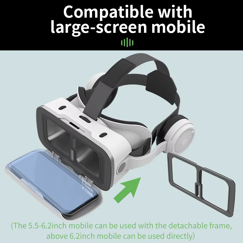 Réalité virtuelle VR lunettes 3D casque appareils Viar casque lunettes lentilles intelligentes pour Smartphones téléphone Mobile Realidade casque