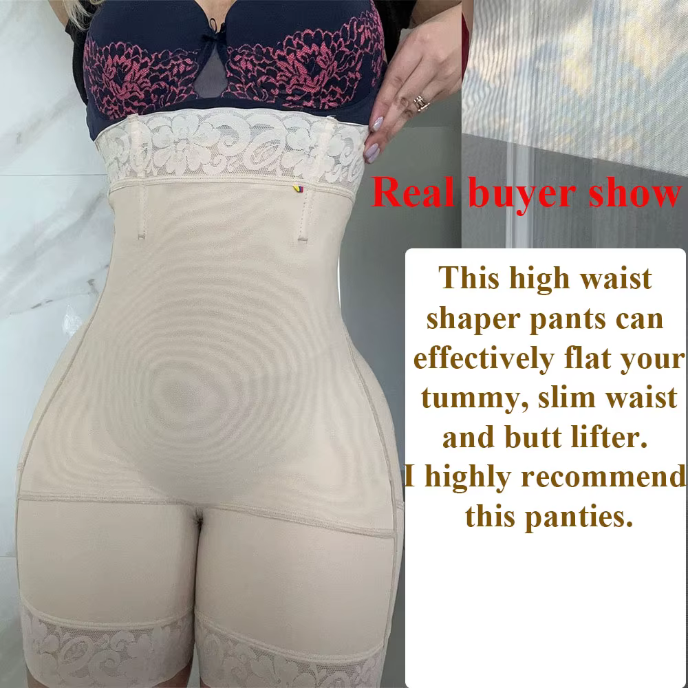 Ceintures colombiennes Shaper femmes taille haute Shapewear ventre contrôle culotte ferme corps
