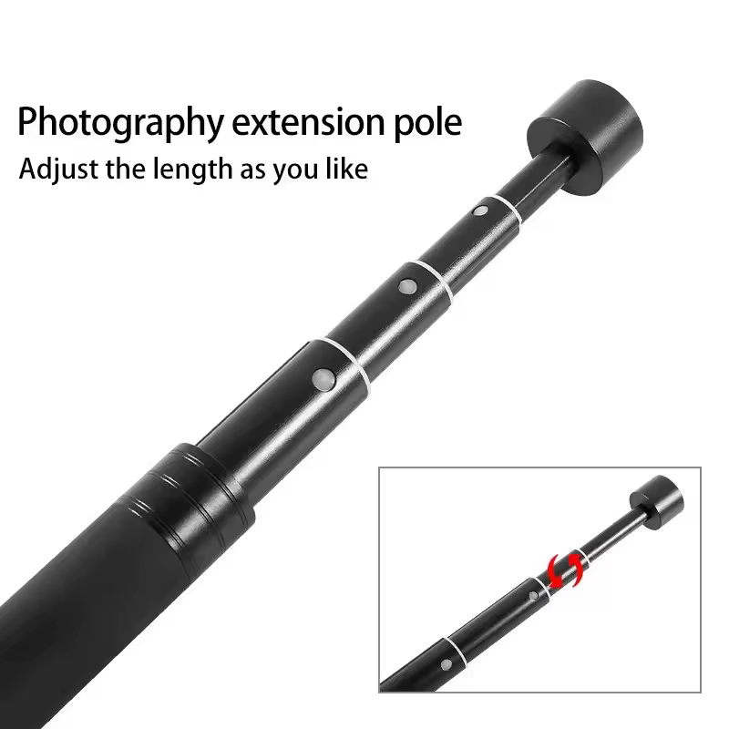 Perche télescopique lisse à 4 sections de 29 pouces, monopode trépied pour DJI OSMO Mobile 2 Gimba, Feiyu Vimble 2 G6 G5