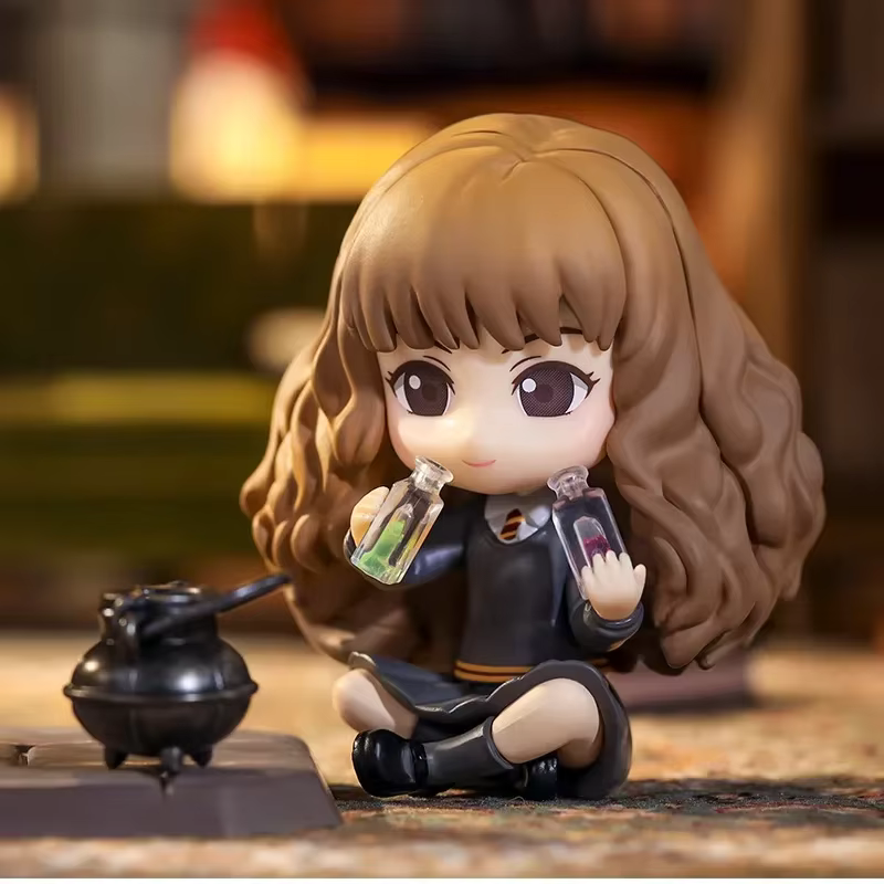 POP MART Harry Potter et la chambre des secrets série boîte aveugle devinez sac jouets originaux poupée mignon Anime Figure ornements cadeau