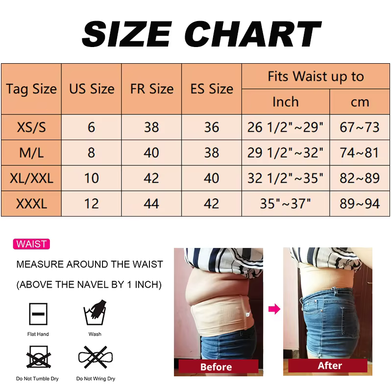 Entraîneur de taille post-partum à haute compression pour femme