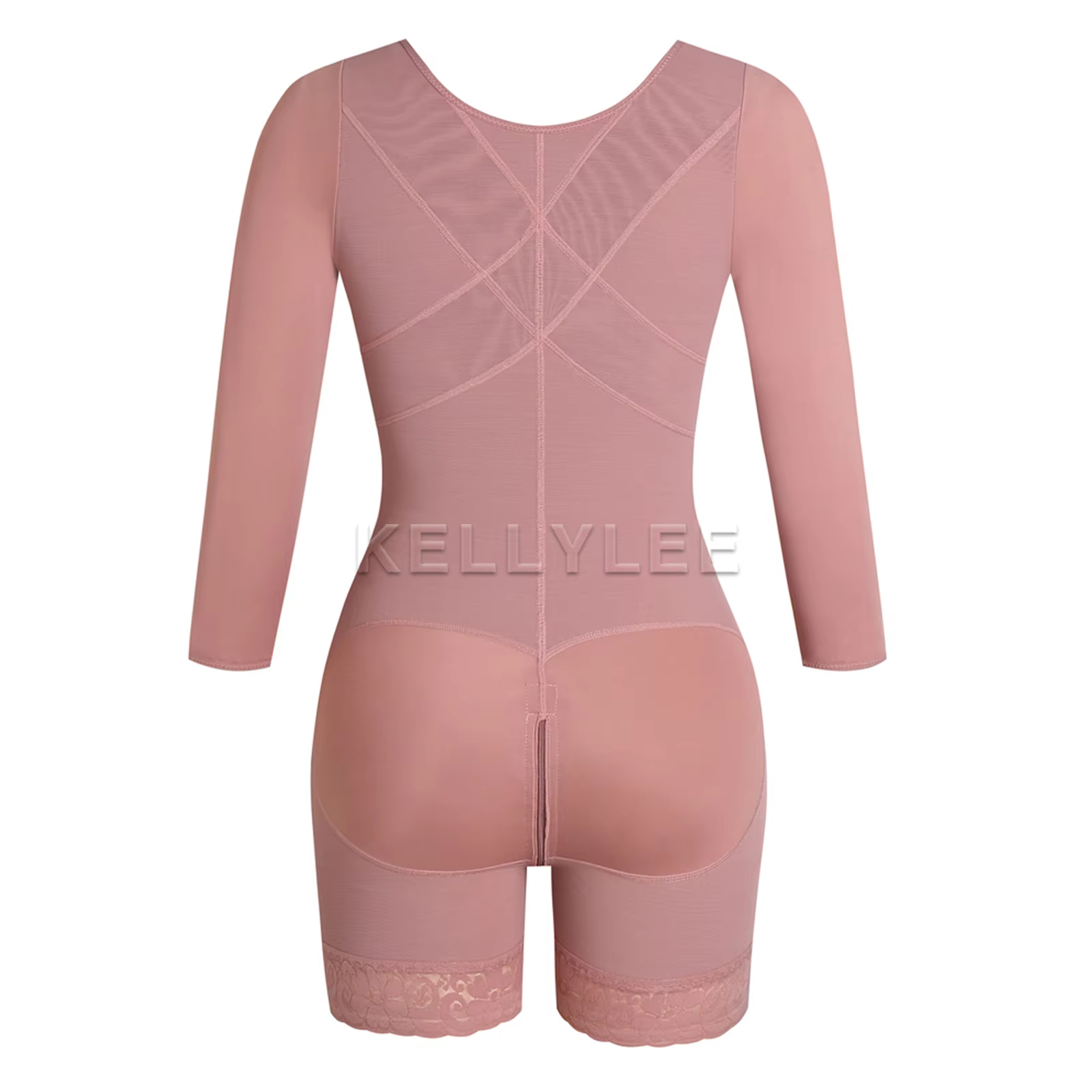 Body modelant tout le corps pour vêtements de Compression à manches longues liposuccion post-partum Shapewear pour femmes combinaisons sans couture