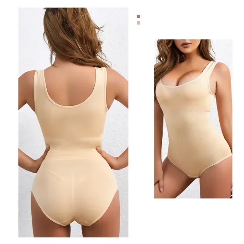 Body Shapewear pour femmes sans couture solide façonnage complet