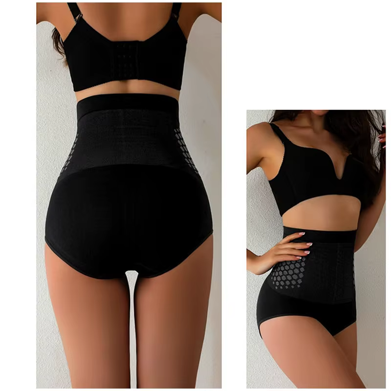 Shorts gainants taille haute sans couture pour femme