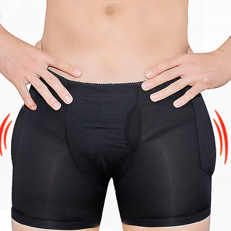 Shapewear hommes corps Shaper hanche Pad remplissage bout