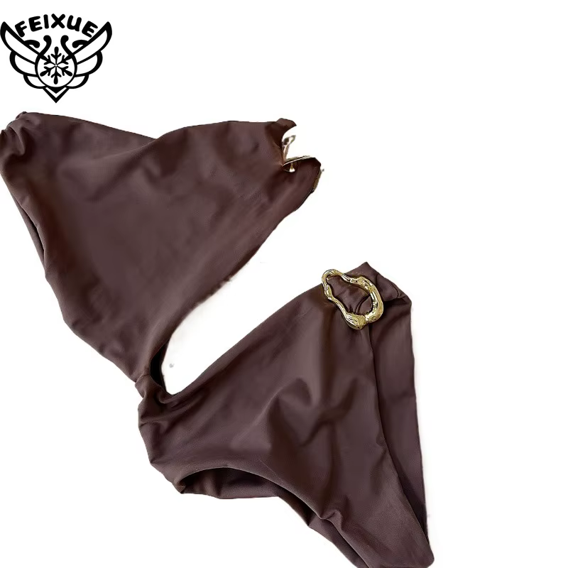 Une épaule 2025 Sexy femmes une pièce maillot de bain