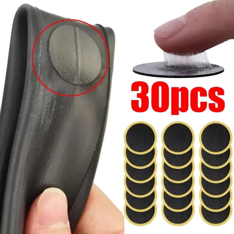Patchs adhésifs pour pneus de vélo, sans colle, réparation rapide, Protection des pneus, séchage rapide, accessoires de vélo, 50/30/20/10 pièces