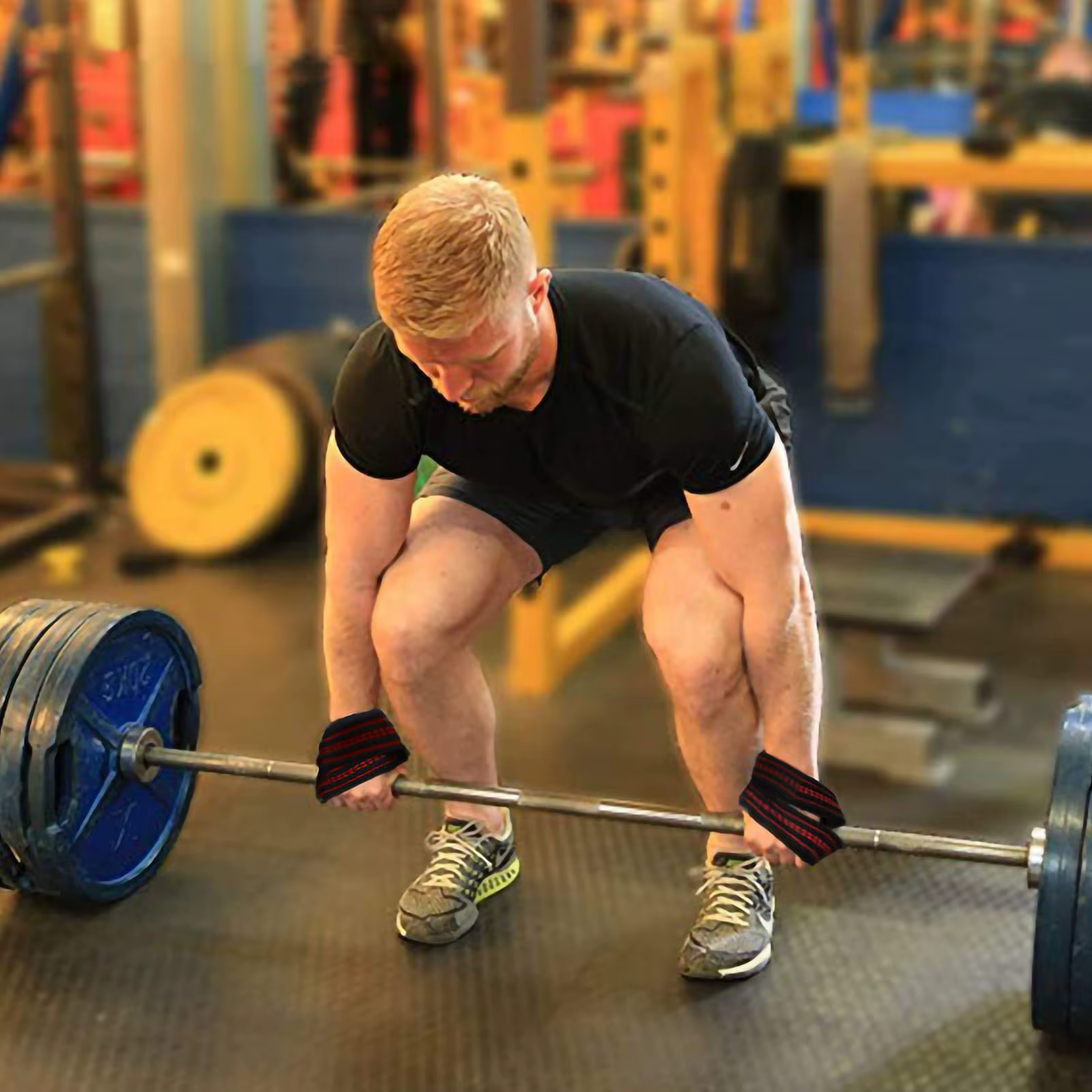 Sangles de levage de poids DeadLift, équipement de musculation, dragonne pour côtes, barre horizontale, gymnastique, fitness, figure 8