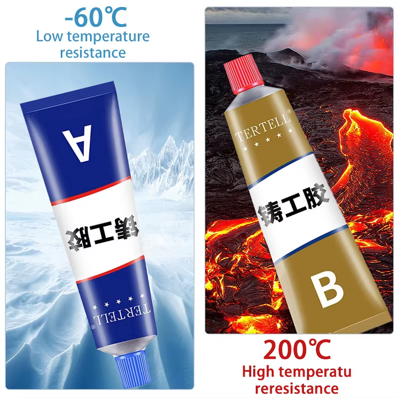 Colle Extra forte pour réparation magique, colle de moulage AB, pâte liquide pour réparation du métal, soudure à froid, mastic de liaison adhésif pour réparation du métal