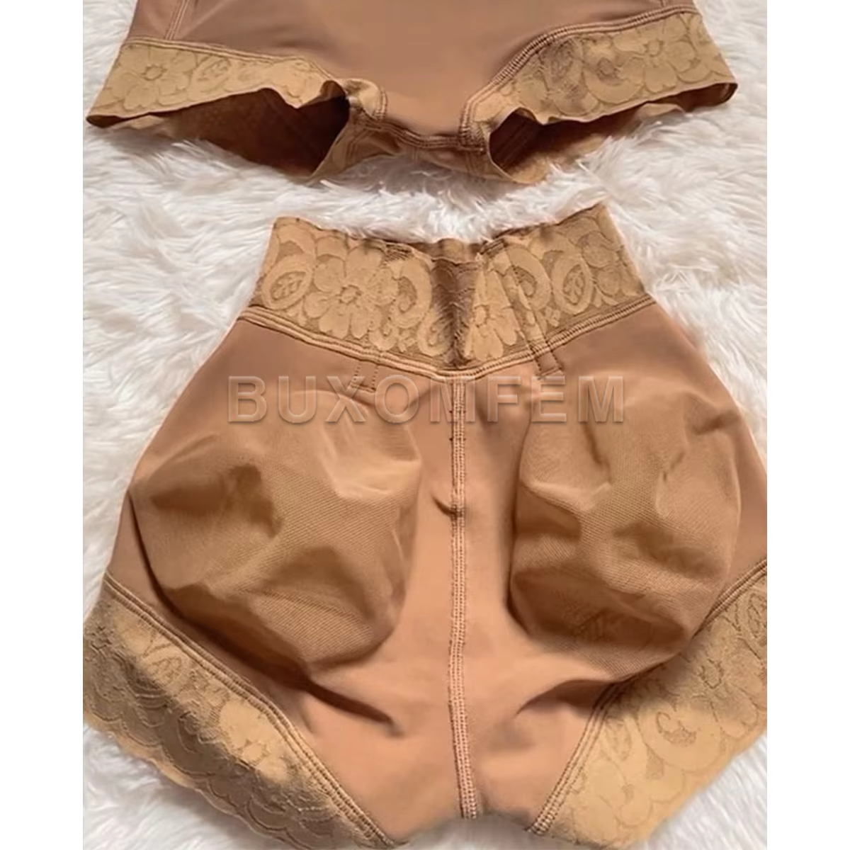 Culotte taille haute taille moyenne compressée pour femme