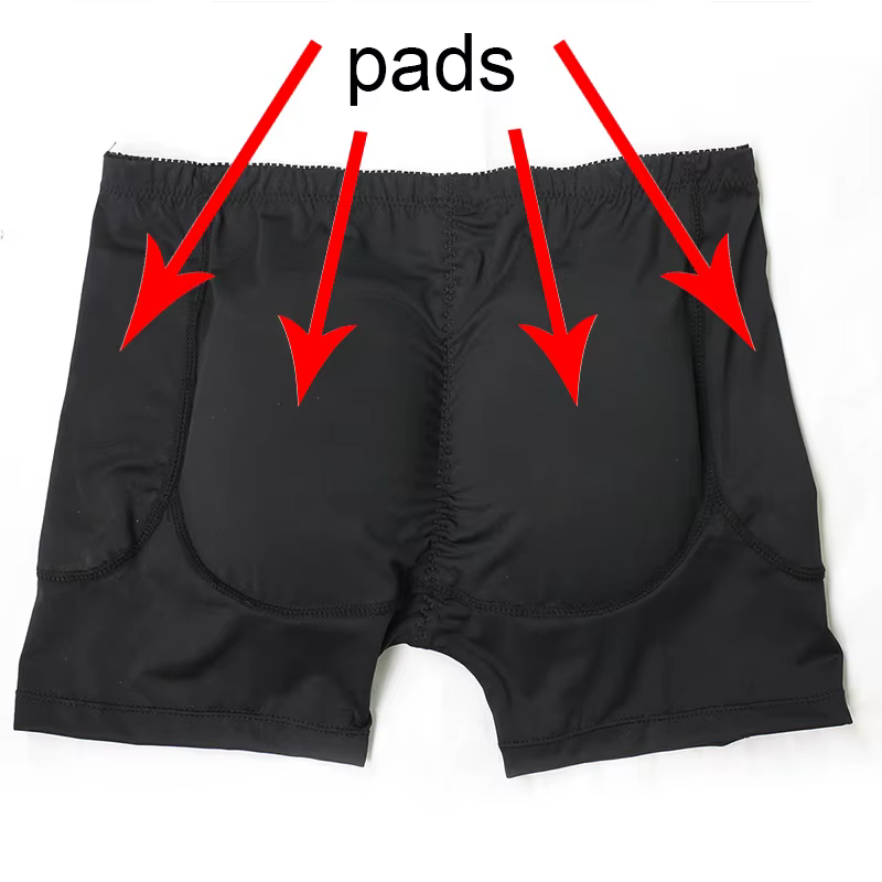 Shapewear hommes corps Shaper hanche Pad remplissage bout