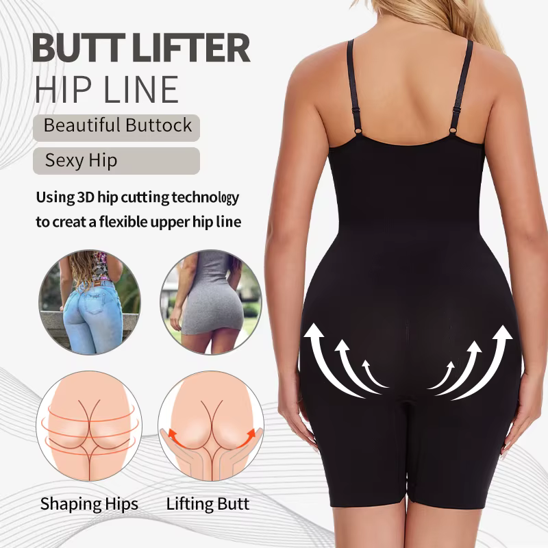 Nouveau Body Shapewear femmes débardeur contrôle du ventre corps complet Shaper Anti frottement Shorts minceur taille