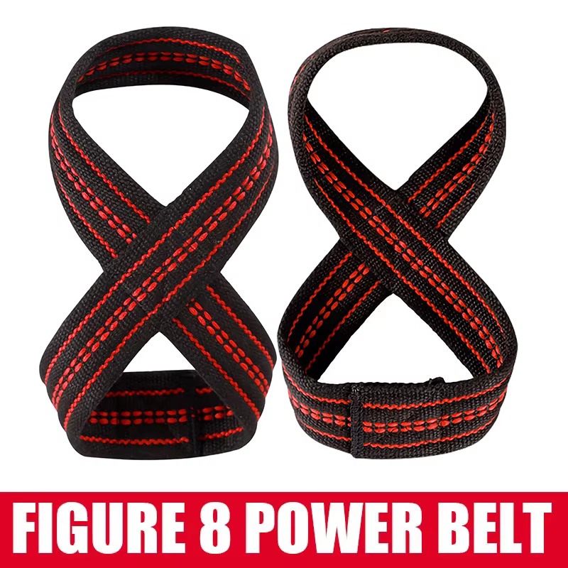 Sangles de levage de poids DeadLift, équipement de musculation, dragonne pour côtes, barre horizontale, gymnastique, fitness, figure 8
