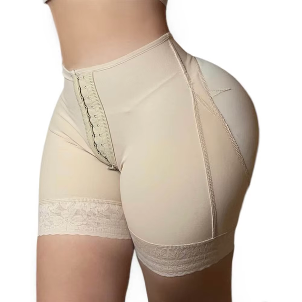 Short taille haute sans couture pour femmes