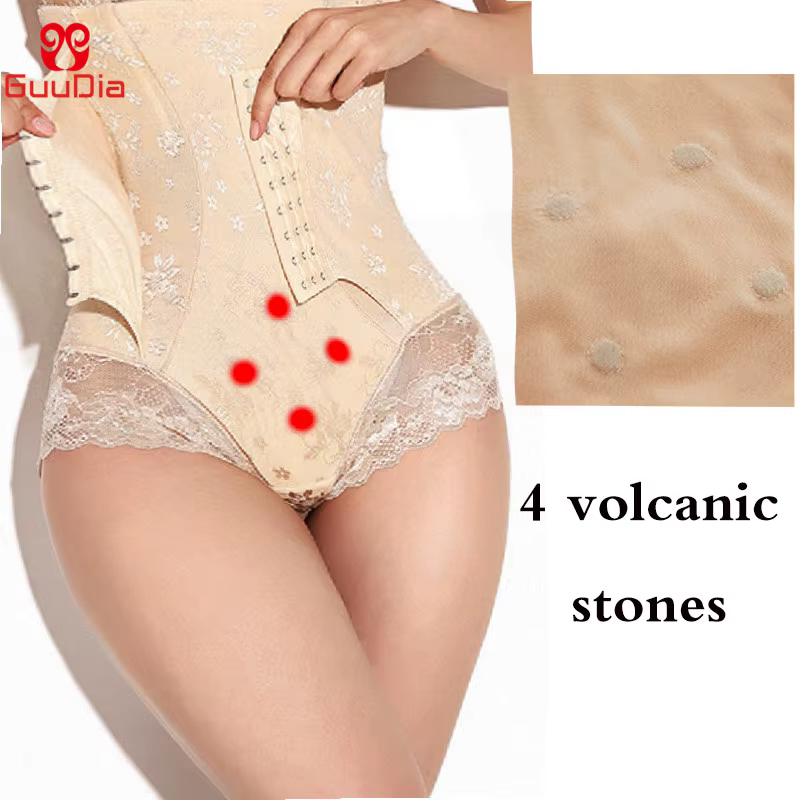 GUUDIA taille haute formateur corps Shaper culotte facile salle de bain Shapewear Shorts ventre contrôle