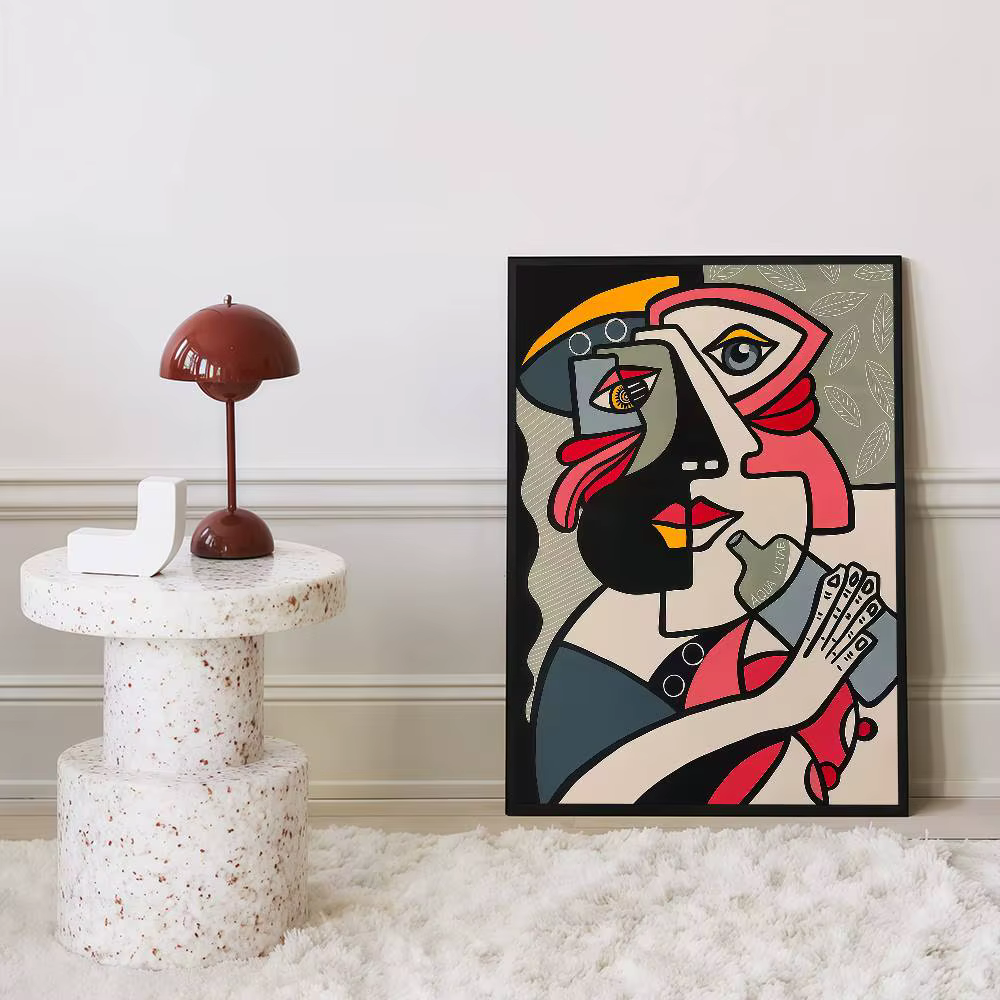 Affiches de film classique d'art Picasso abstrait, affiche de qualité HD, peinture artistique murale, étude, décoration nordique pour la maison