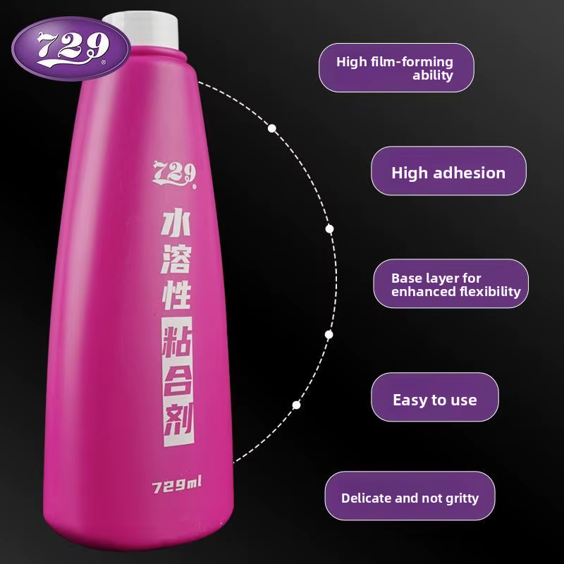 Colle inorganique pour tennis de table 729, flacon de 40 ml, adhésif professionnel pour caoutchouc de tennis de table soluble dans l'eau