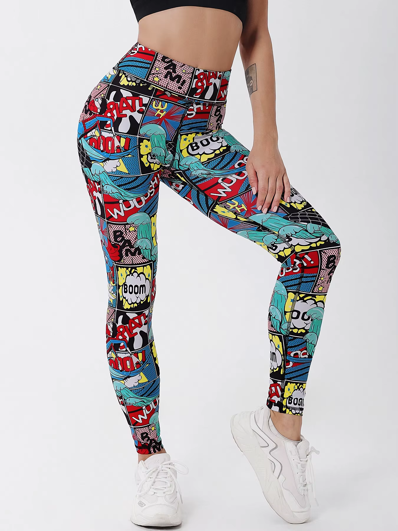 Leggings push-up taille haute pour femmes